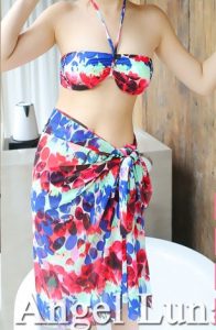 体型カバー水着パレオ