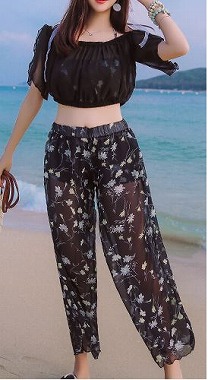 ワイドパンツ水着