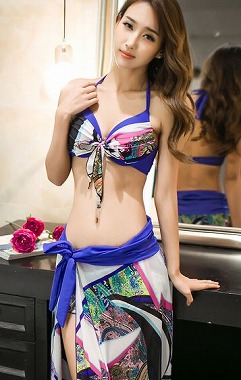 体型カバー水着